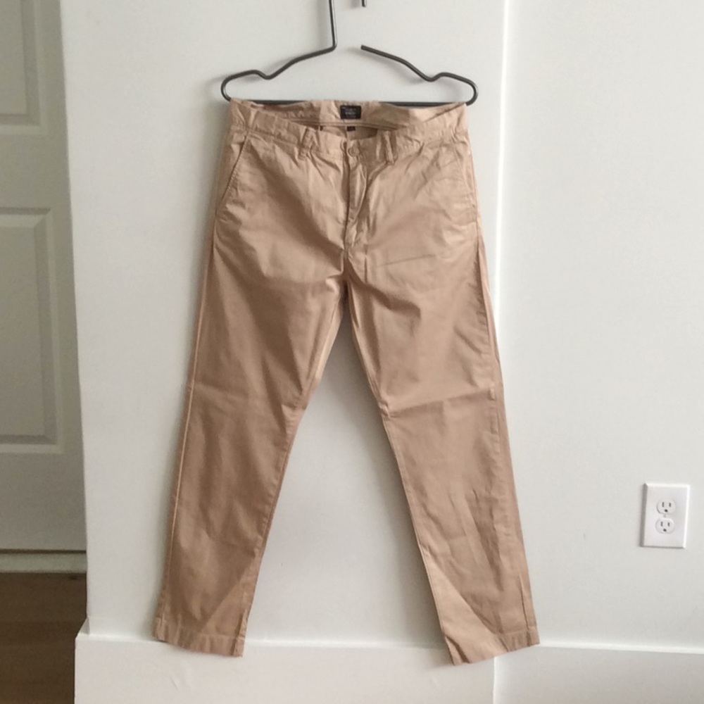 J. Crew Lightweight Summer Cotton Khakis